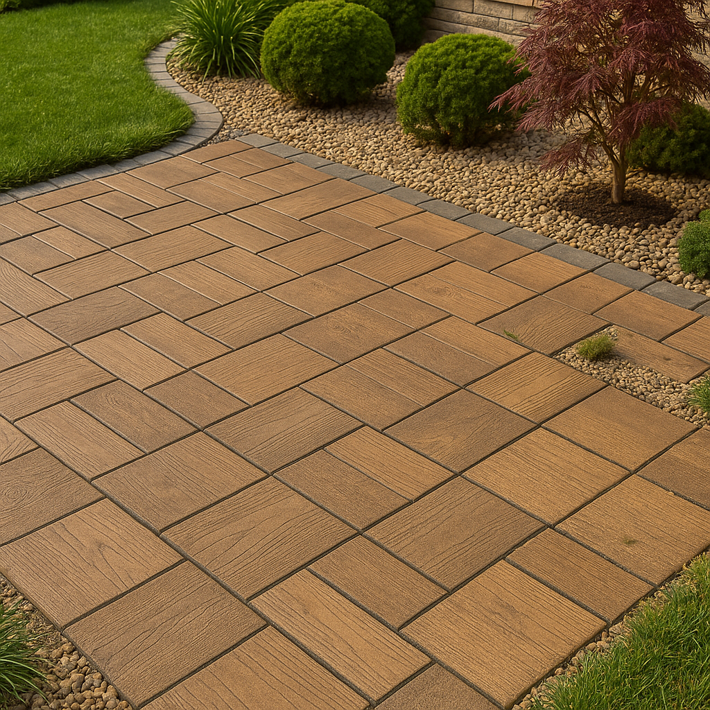 موزاییک طرح چوب