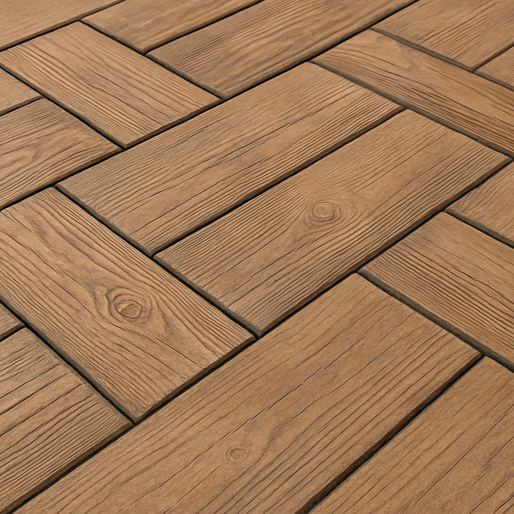 موزاییک طرح چوب