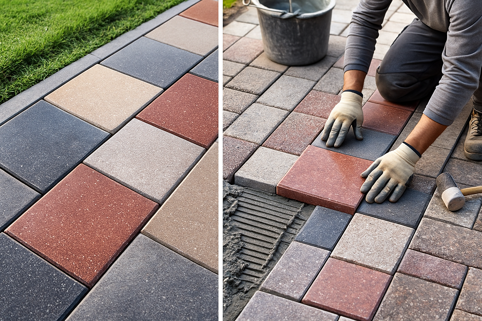 فرق موزاییک پلیمری با معمولی