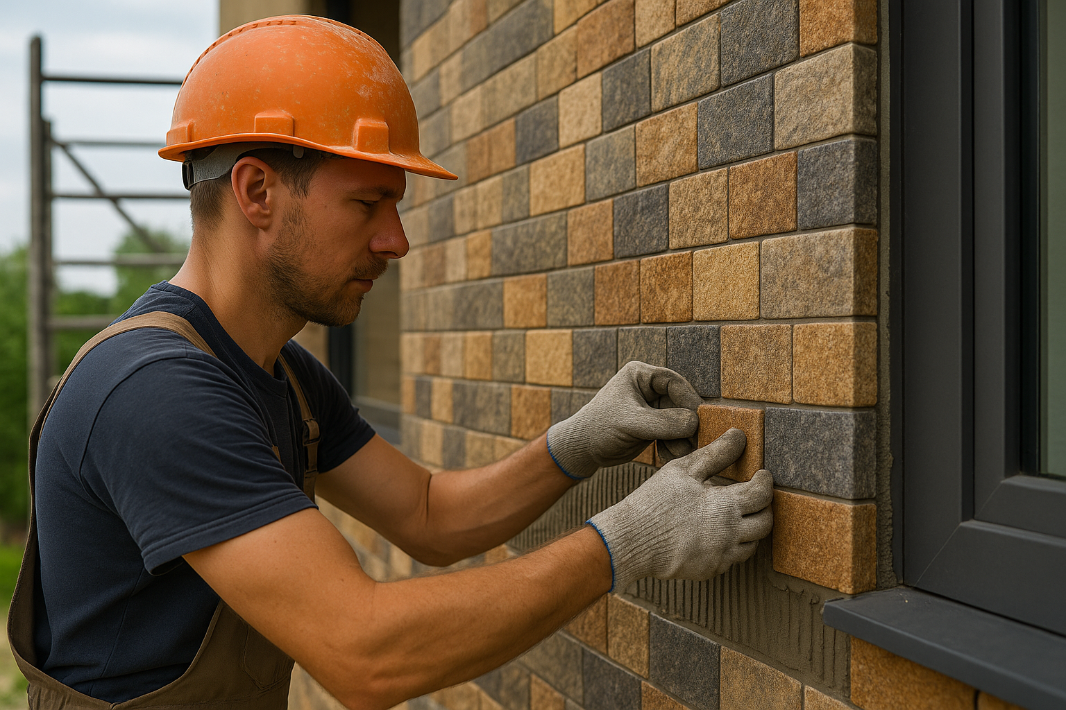 موزاییک نمای ساختمان