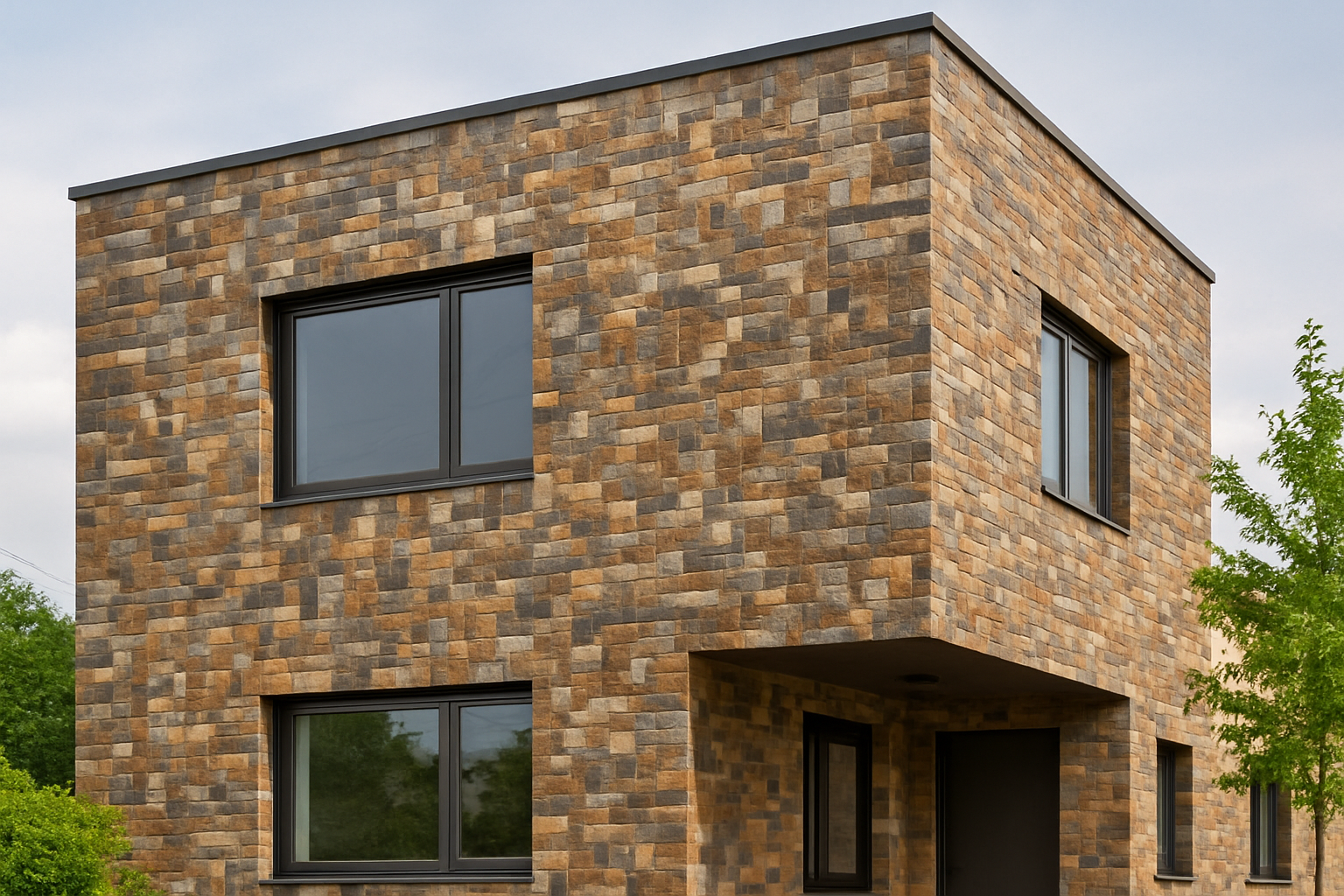 موزاییک نمای ساختمان