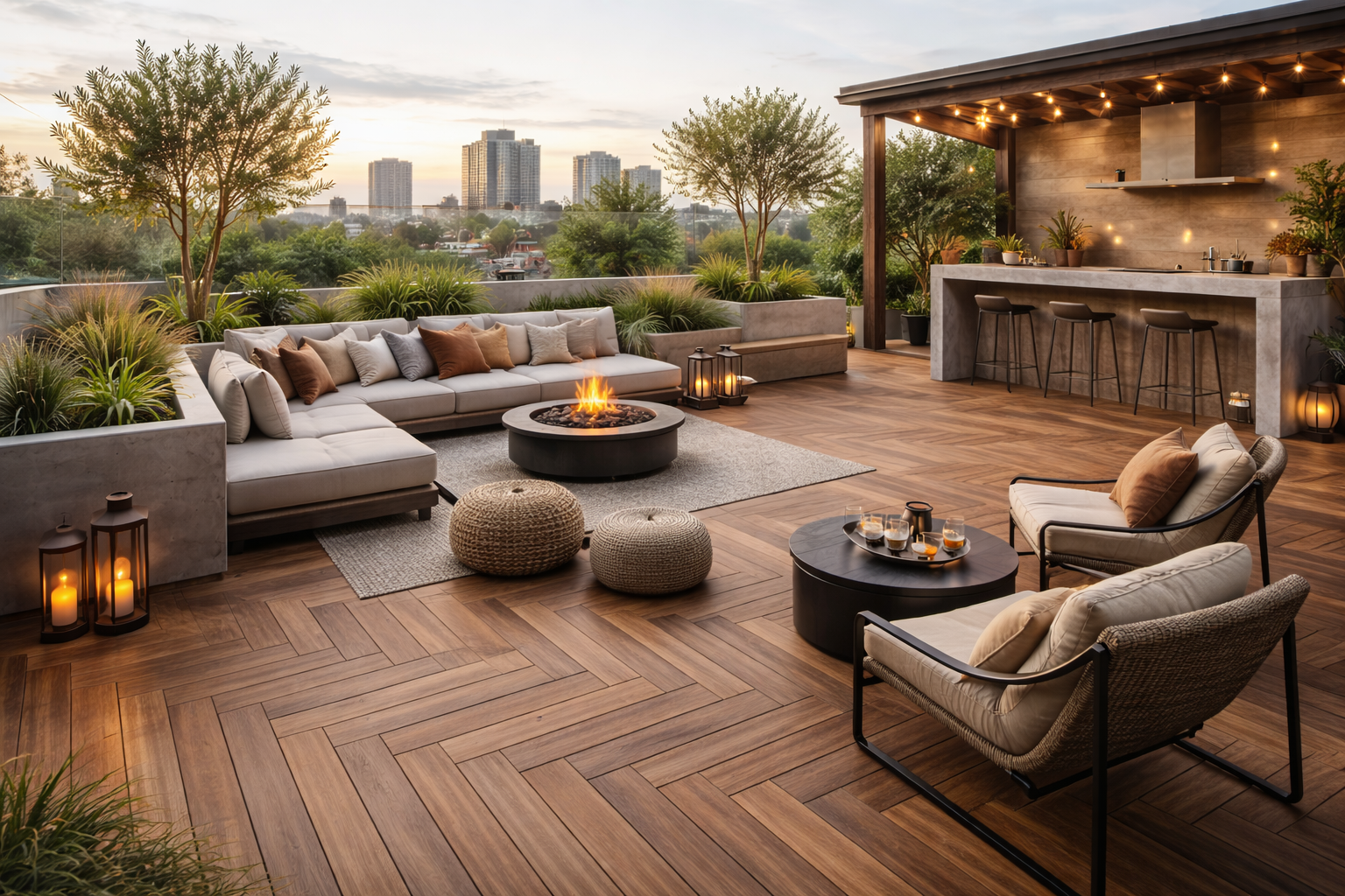 انواع کفپوش های جدید ساختمانی